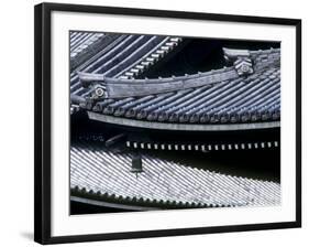 Tiled Rooves of Higashi Honganji Temple-null-Framed Photographic Print