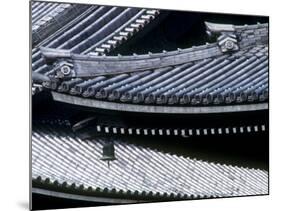Tiled Rooves of Higashi Honganji Temple-null-Mounted Photographic Print