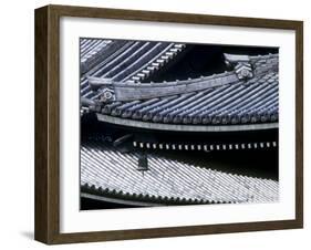 Tiled Rooves of Higashi Honganji Temple-null-Framed Photographic Print