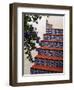 Tiled Staircase, Algarve, Portugal-Fraser Hall-Framed Photographic Print