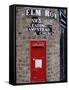 Tiled Street Name and Postbox, Hampstead, London, England, United Kingdom-Walter Rawlings-Framed Stretched Canvas