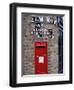 Tiled Street Name and Postbox, Hampstead, London, England, United Kingdom-Walter Rawlings-Framed Photographic Print