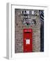 Tiled Street Name and Postbox, Hampstead, London, England, United Kingdom-Walter Rawlings-Framed Photographic Print