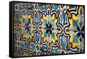 Tiles at Colegio Nacional De Monserrat-Yadid Levy-Framed Stretched Canvas