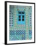 Tiling Around Blue Window, Shrine of Hazrat Ali, Mazar-I-Sharif, Balkh, Afghanistan, Asia-Jane Sweeney-Framed Photographic Print