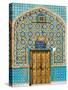 Tiling Around Door, Shrine of Hazrat Ali, Mazar-I-Sharif, Afghanistan-Jane Sweeney-Stretched Canvas