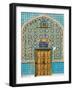 Tiling Around Door, Shrine of Hazrat Ali, Mazar-I-Sharif, Afghanistan-Jane Sweeney-Framed Photographic Print