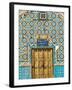 Tiling Round Door, Who was Assissinated in 661, Balkh Province, Afghanistan-Jane Sweeney-Framed Photographic Print