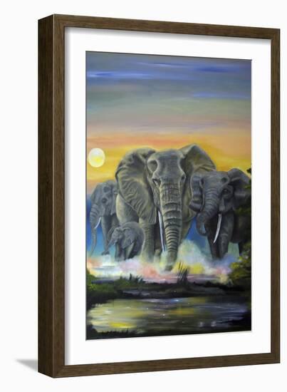 Till Dusk Till Dawn-Sue Clyne-Framed Giclee Print