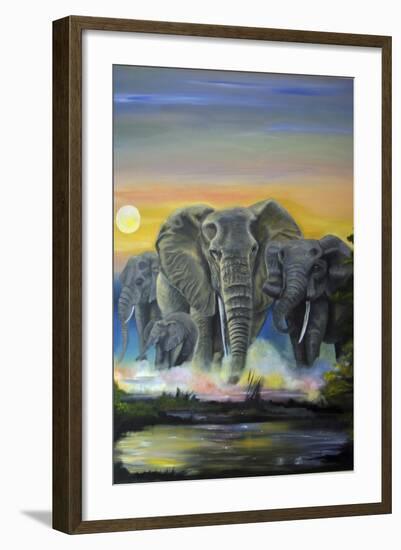 Till Dusk Till Dawn-Sue Clyne-Framed Giclee Print