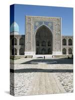 Tilla Kari Madrasa, Registan Square, Samarkand, Unesco World Heritage Site, Uzbekistan-Gavin Hellier-Stretched Canvas