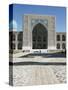 Tilla Kari Madrasa, Registan Square, Samarkand, Unesco World Heritage Site, Uzbekistan-Gavin Hellier-Stretched Canvas