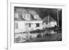 Tillamook Bay US Coast Guard Station - Tillamook Bay, OR-Lantern Press-Framed Premium Giclee Print