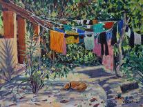 Laundry Shadows 2021 (oil)-Tilly Willis-Giclee Print