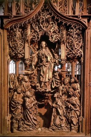Assumption of the Virgin, Central Panel of the Marienaltar, 1505-10 (Limewood)