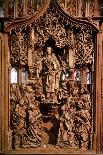 Assumption of the Virgin, Central Panel of the Marienaltar, 1505-10 (Limewood)-Tilman Riemenschneider-Stretched Canvas