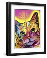 Tilt Cat-Dean Russo-Framed Premium Giclee Print