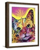 Tilt Cat-Dean Russo-Framed Giclee Print