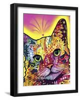 Tilt Cat-Dean Russo-Framed Giclee Print