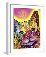 Tilt Cat-Dean Russo-Framed Giclee Print