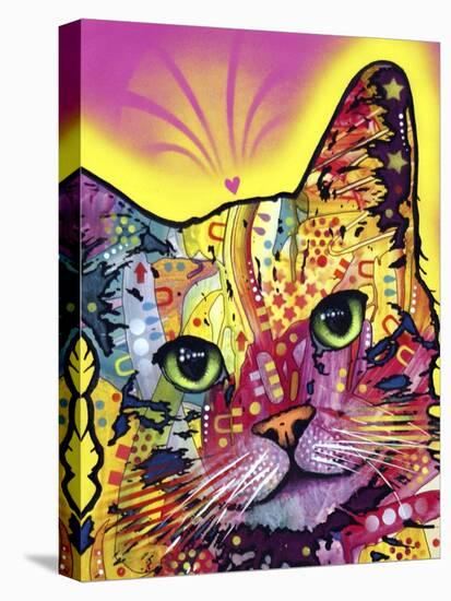 Tilt Cat-Dean Russo-Stretched Canvas