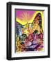 Tilt Cat-Dean Russo-Framed Giclee Print