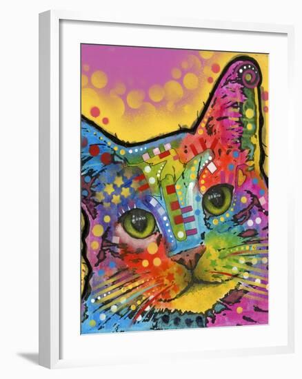 Tilt Cat-Dean Russo-Framed Giclee Print