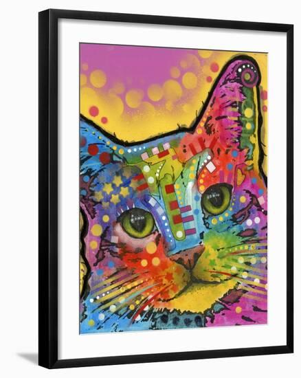 Tilt Cat-Dean Russo-Framed Giclee Print