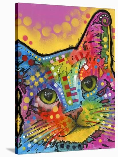 Tilt Cat-Dean Russo-Stretched Canvas