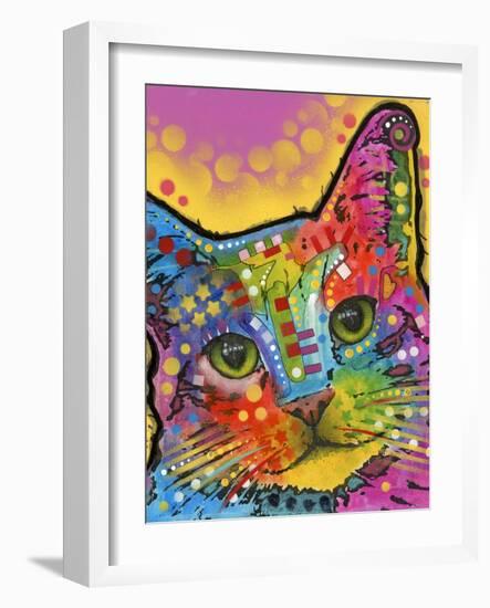 Tilt Cat-Dean Russo-Framed Giclee Print