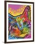 Tilt Cat-Dean Russo-Framed Giclee Print