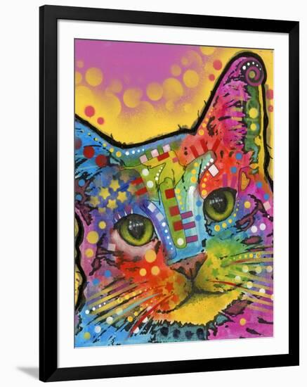 Tilt Cat-Dean Russo-Framed Giclee Print