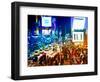 Tilt Shift Series, Times Square, Manhattan, New York City, United States-Philippe Hugonnard-Framed Photographic Print