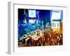 Tilt Shift Series, Times Square, Manhattan, New York City, United States-Philippe Hugonnard-Framed Photographic Print