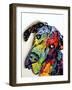 Tilted Dane-Dean Russo-Framed Giclee Print