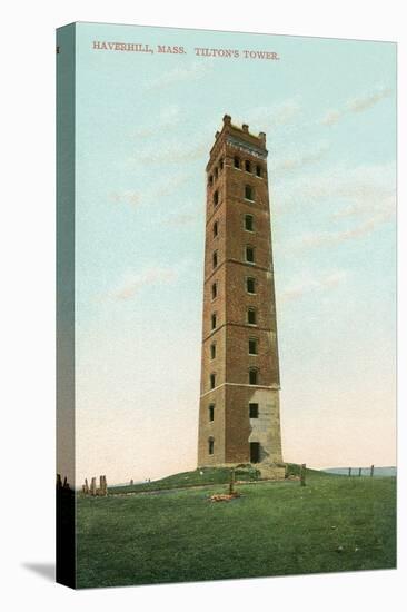 Tilton's Tower, Haverhill-null-Stretched Canvas