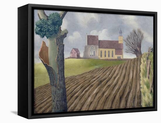 Tilty Church, 1940-John Armstrong-Framed Stretched Canvas