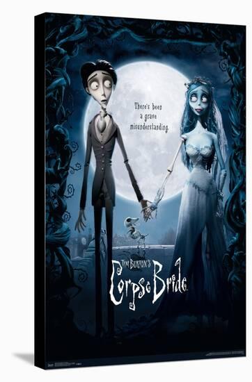 Tim Burton's The Corpse Bride - One Sheet-Trends International-Stretched Canvas
