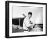 Tim Jordan, Toronto Maple Leafs, Baseball Photo - Toronto, ONT-Lantern Press-Framed Art Print