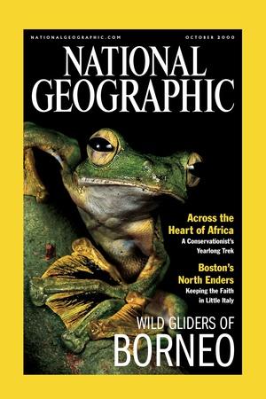 Cover of the October, 2000 National Geographic Magazine