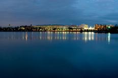 Jefferson Memorial-Tim Mainiero-Framed Stretched Canvas