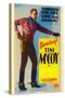 Tim Mccoy on Stock Midget Window Card, 1932-null-Stretched Canvas