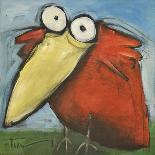 Coffee and Red Bird-Tim Nyberg-Giclee Print