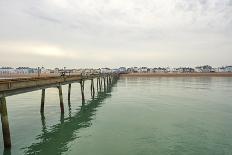 Deal seafront as seen from Deal Pier, Deal, Kent, England, United Kingdom, Europe-Tim Winter-Framed Photographic Print