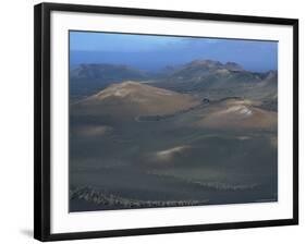 Timanfaya National Park (Fire Mountains), Lanzarote, Canary Islands, Spain-Ken Gillham-Framed Photographic Print