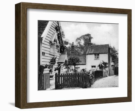 Timber Cottages by Hadley Green, London, 1926-1927-McLeish-Framed Giclee Print