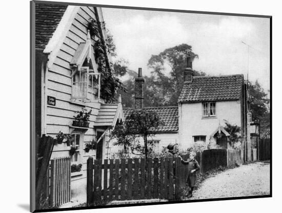 Timber Cottages by Hadley Green, London, 1926-1927-McLeish-Mounted Giclee Print