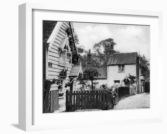 Timber Cottages by Hadley Green, London, 1926-1927-McLeish-Framed Giclee Print