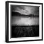 Timber Decking by Lake-Steven Allsopp-Framed Photographic Print