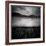 Timber Decking by Lake-Steven Allsopp-Framed Photographic Print